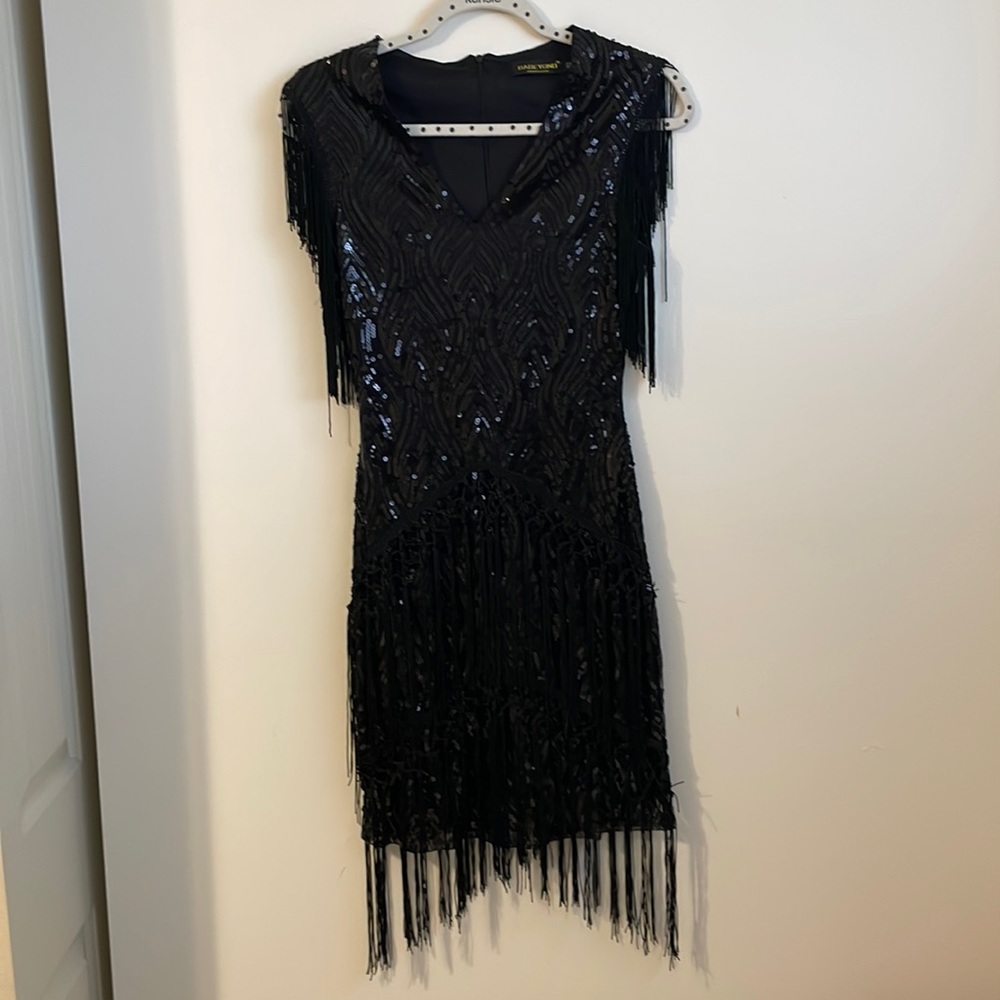 20’s party dress. Black XS